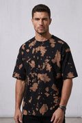 Mens Oversized TShirt - Amber Eclipse