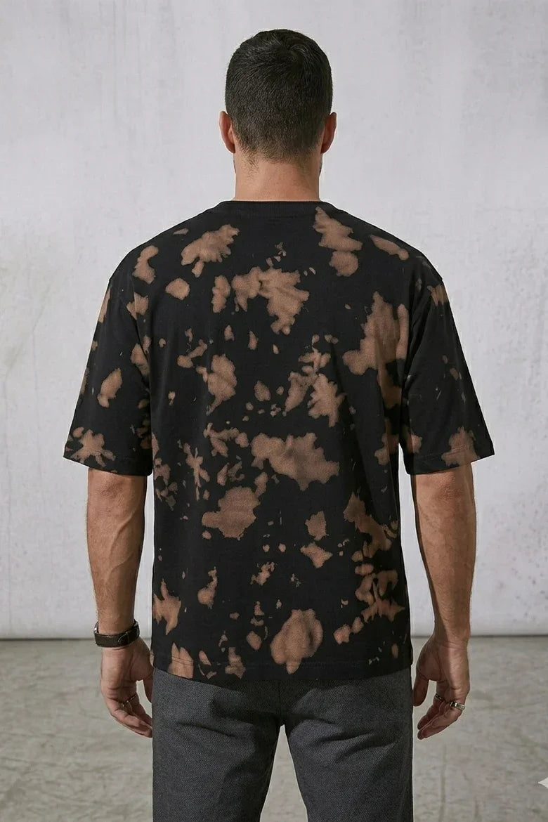 Mens Oversized TShirt - Amber Eclipse