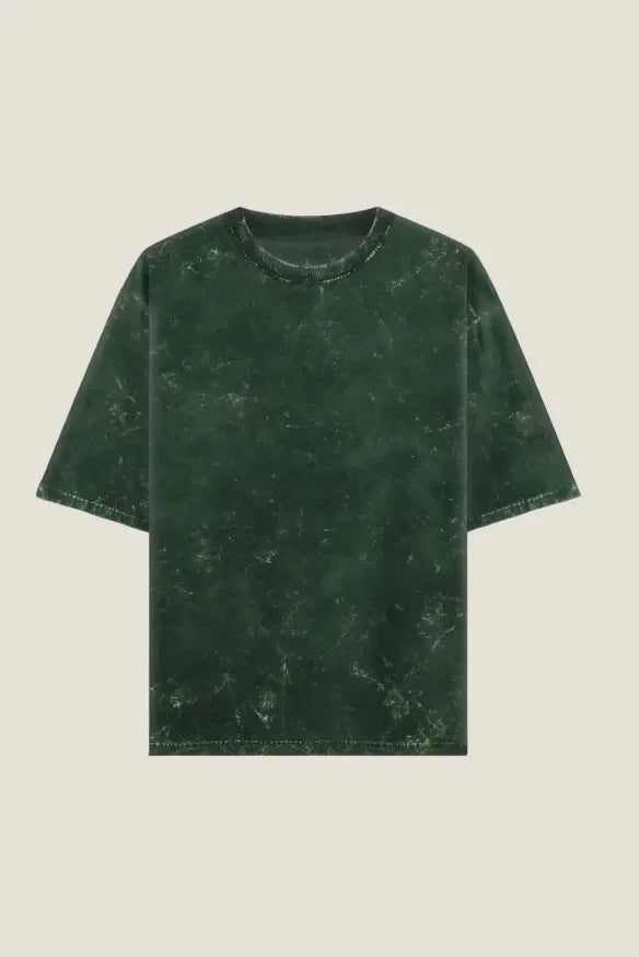 Mens Oversized TShirt - Forest Echo