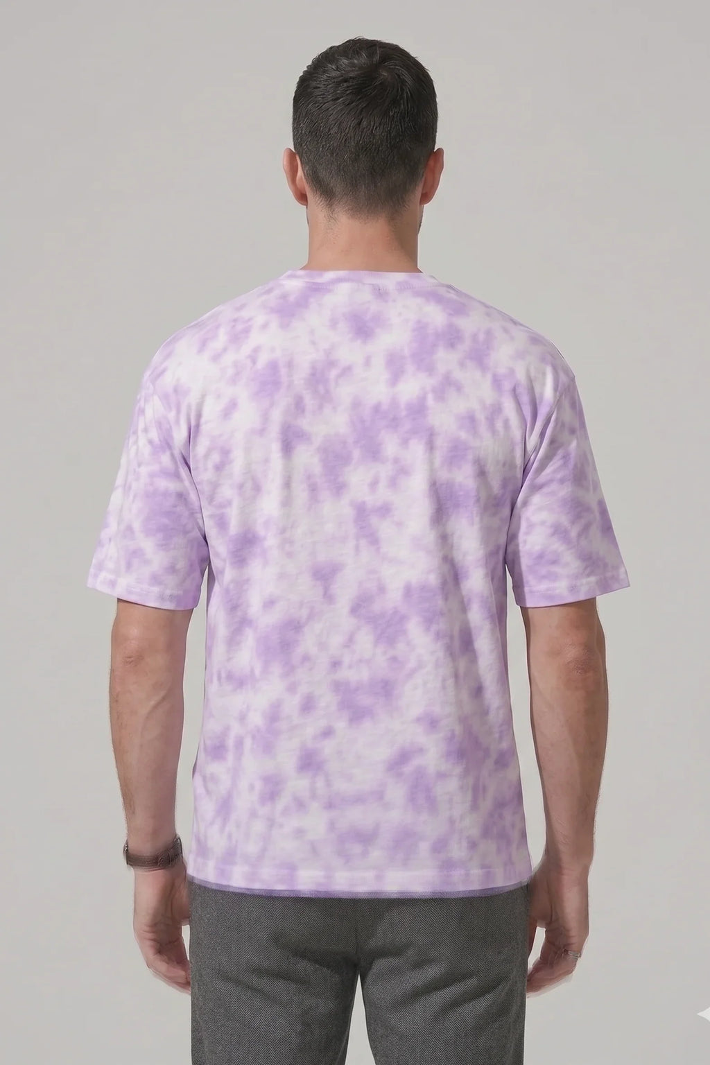 Mens Oversized TShirt - Lavender Haze
