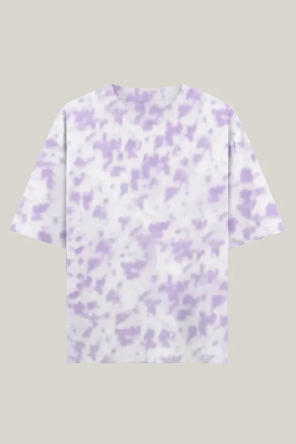 Mens Oversized TShirt - Lavender Haze