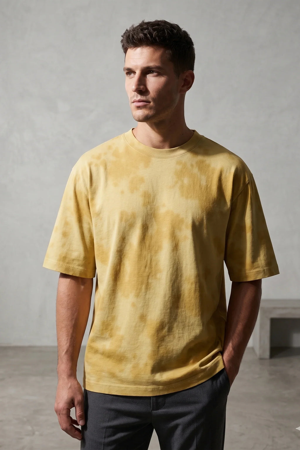 Mens Oversized TShirt - Solar Flare