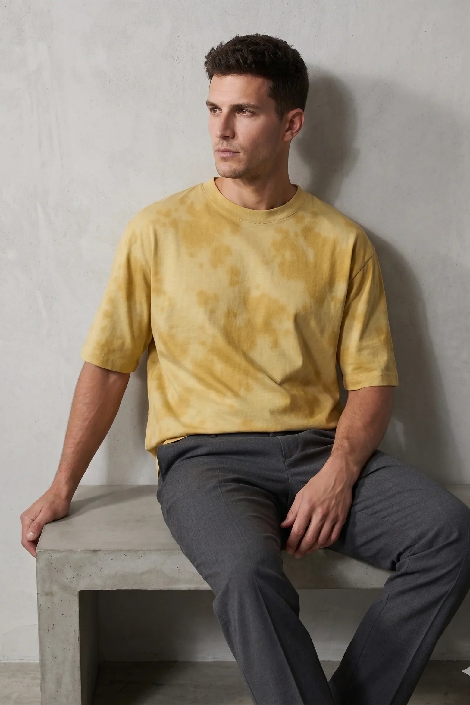 Mens Oversized TShirt - Solar Flare