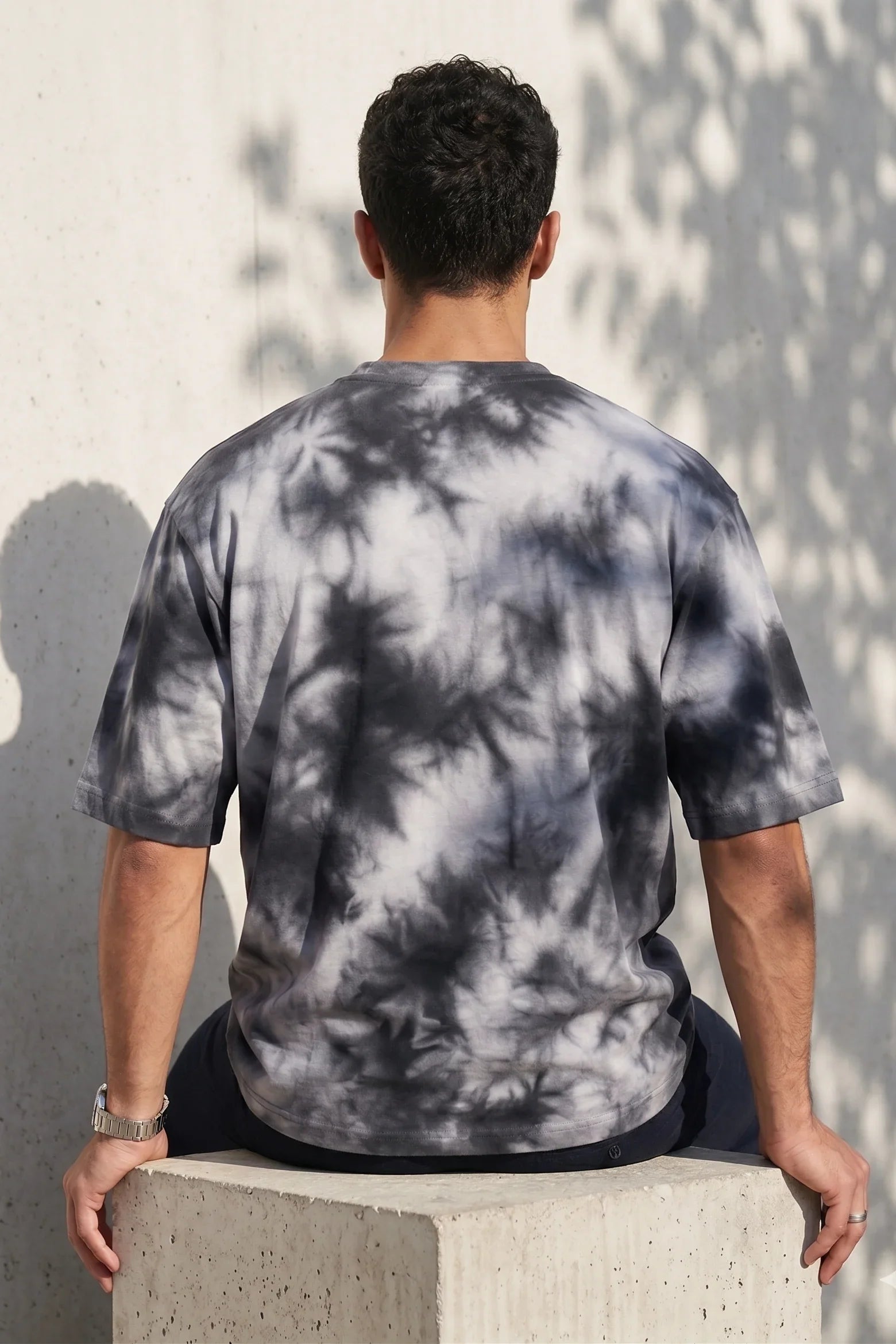 Mens Oversized TShirt - Storm Nebula